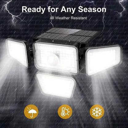 270 LED Solar Garden Outdoor Lights