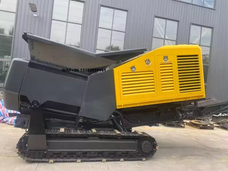 MONDE EPA Engine Mobile Double-shaft Shredder Tyre Shredder Mobile Shredder