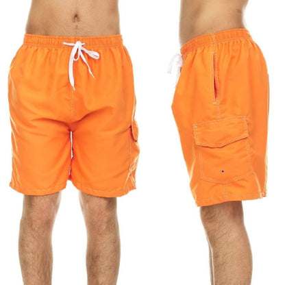 3-Pack: Men's Quick-Dry Swim Shorts
