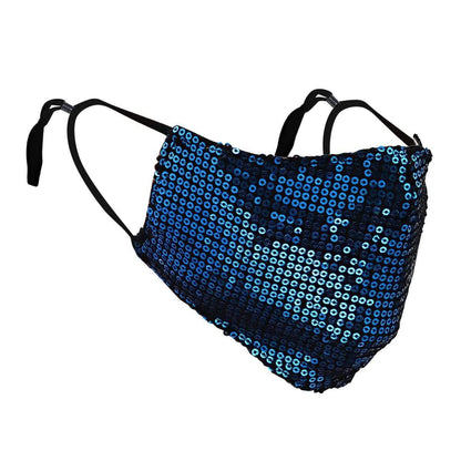 3-Pack: Reusable Washable Fitted Sequin Mask