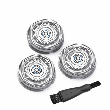3-Piece: Desfaidy SH70/62 Electronic Shaver Head Cutter Replacement Blades Parts