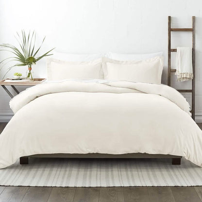 3-Piece: Solid Duvet Cover Set
