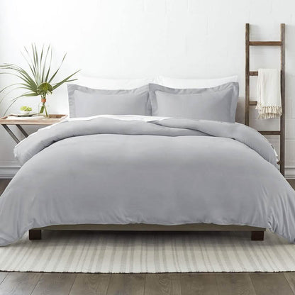 3-Piece: Solid Duvet Cover Set
