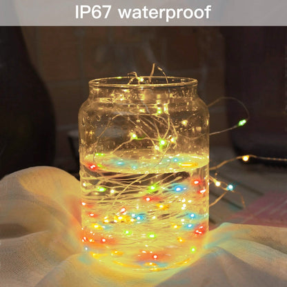 300LED USB RGB Color Waterproof String Lights with Remote Control