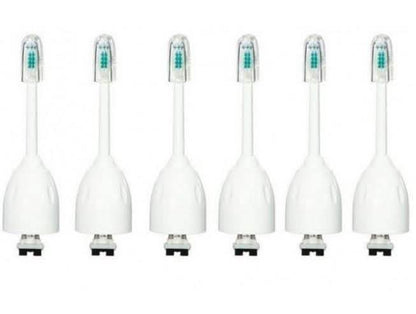 4 or 6-Pack: Replacement e-Series-Compatible Toothbrush Heads