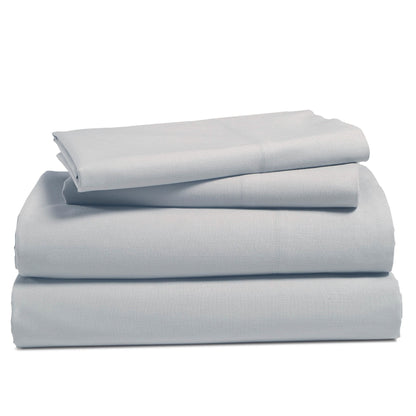 4-Piece Set: 100% Cotton Super Soft Solid Sheet