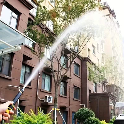 Portable High-Pressure Car Wash Gun – Multi-Function Garden Hose Nozzle