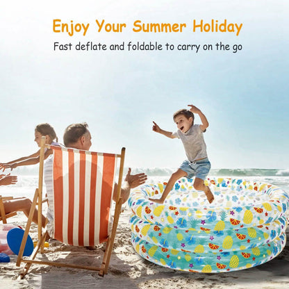 59x21" Inflatable Swimming Pool