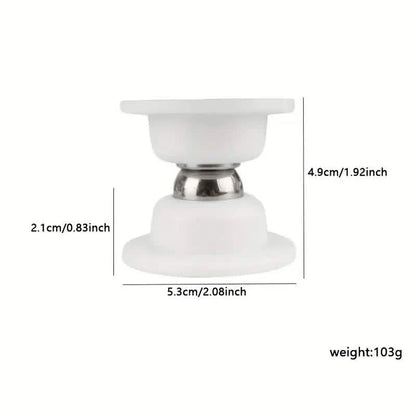 2-Pack: Heavy-Duty Magnetic Door Stopper