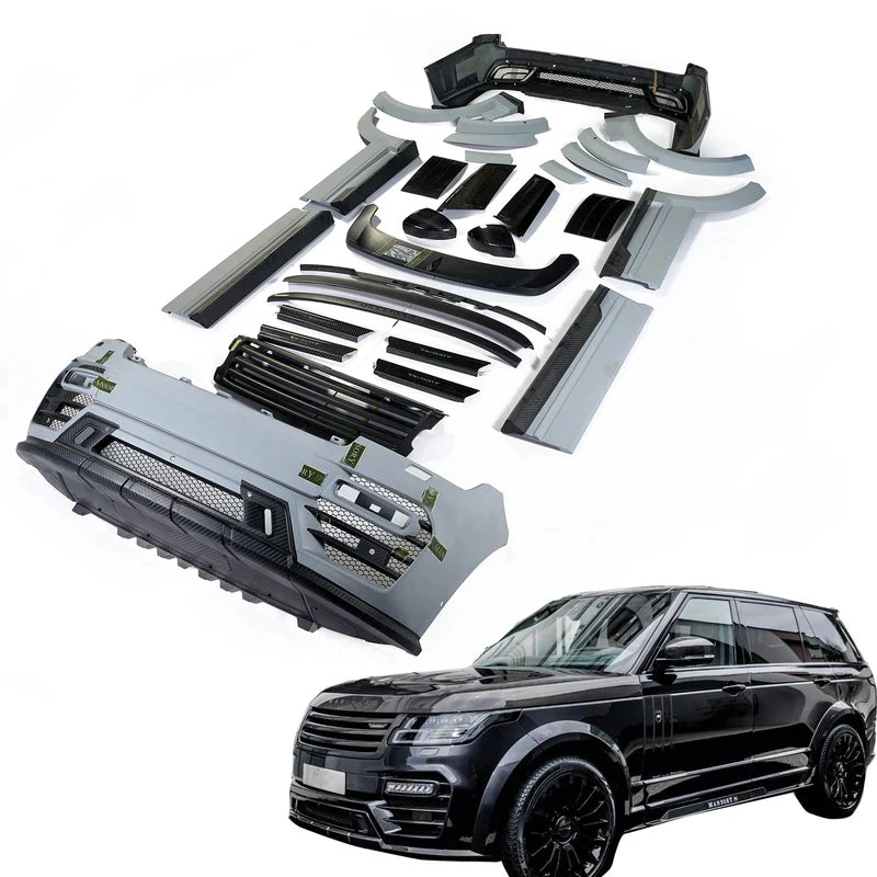 Unique New Mansory Upgrade auto Bodykit for  Collection Dry full Carbon Fiber kit Bumper Car Tuning Parts bumper Car accessor
