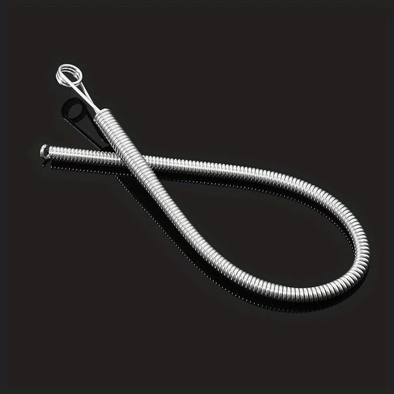 Bendable Spring Drawstring Threader Clip Pants Hoodies Elastic Band Lace Cord Flexible Drawstring Thread DIY Sewing Accessories