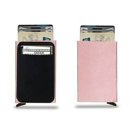 Credit Card Holder Wallet Metal Name Card