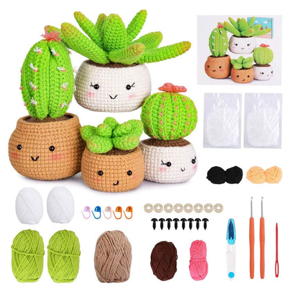 Crochet Kit for Beginners DIY Knitting Supplies