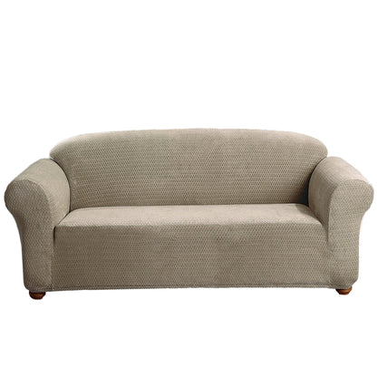 Diamond Pattern Velvet Waterproof Reversible Furniture Cover