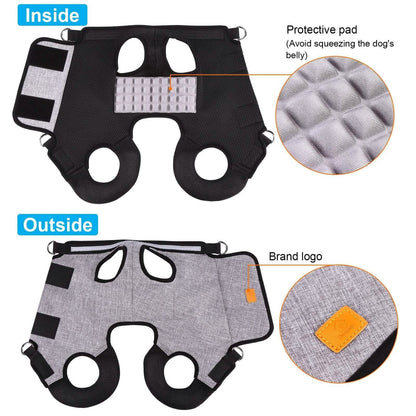 Dog Lift Harness Adjustable Pet Sling Bag Assist Aged Disabled Dogs Small