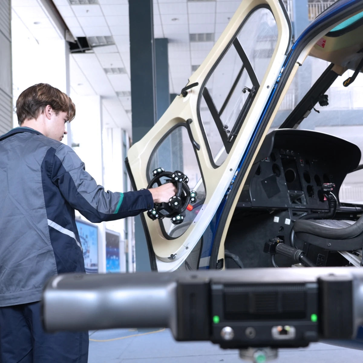 Scanology Marker-Free Nimbletrack 3D System Aerospace Aviation Measurement And Inspection For Mro