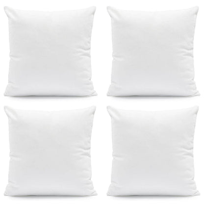 Hannah Linen Hypoallergenic Throw Pillows - White