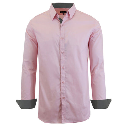 Mens Long Sleeve Dress Shirt