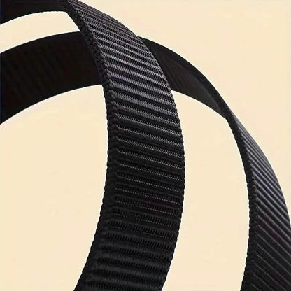 Men's Stylish Canvas Belt with Automatic Buckle