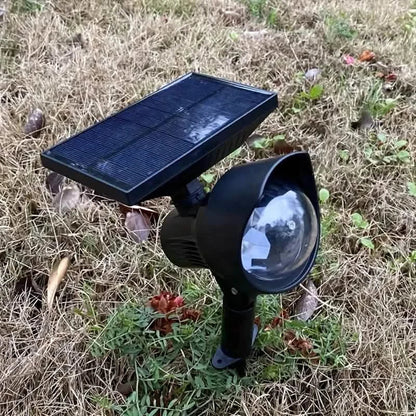 Outdoor Solar Rotating Color Projection Lamp