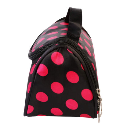 Travel Makeup Bag Portable Cosmetic Organizer with Cosmetic Mirror