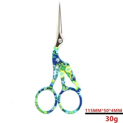 Vintage Style Stork Crane Scissors
