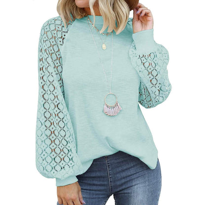 Women's Long Sleeve Lace Top