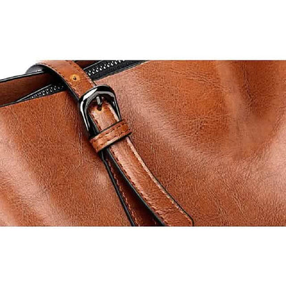 Women's Tote Shoulder Bag PU Leather